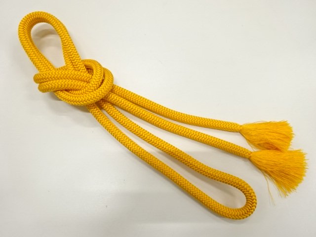 JAPANESE KIMONO / HAND-TIED OBIJIME